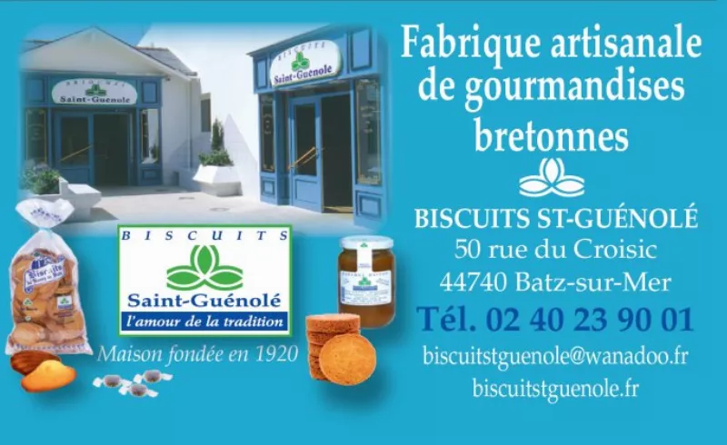 BISCUITS ST GUENOLE Batz-sur-Mer